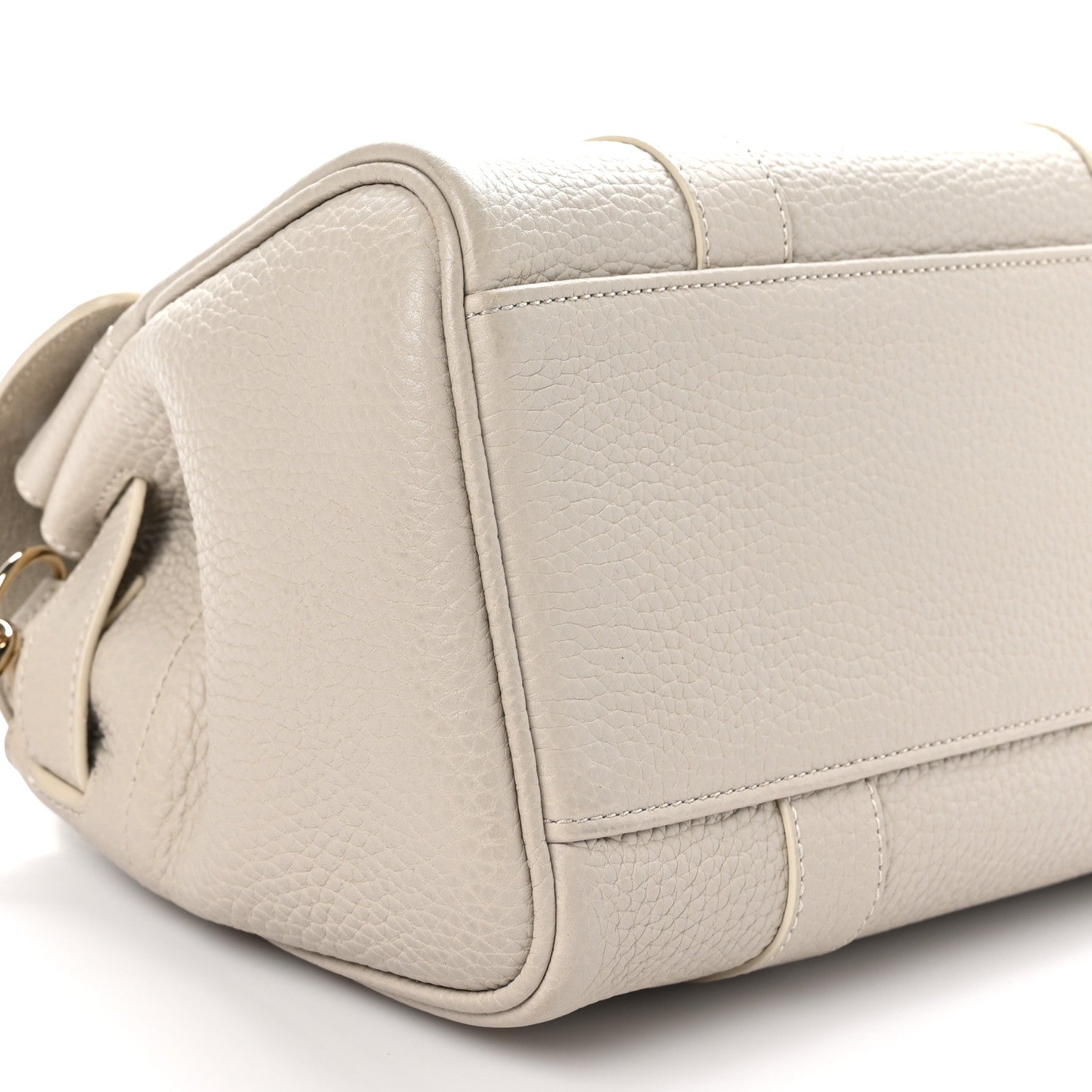 Mulberry Heavy Grain Small Bayswater Satchel Chalk 8 of 9