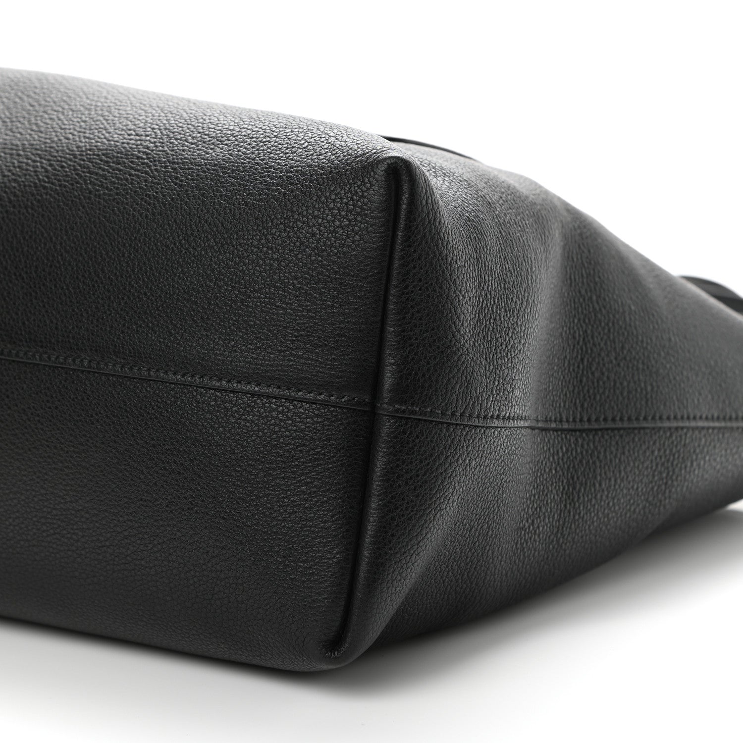 Prada Vitello Daino Pocket Shopping Tote Black 10 of 10