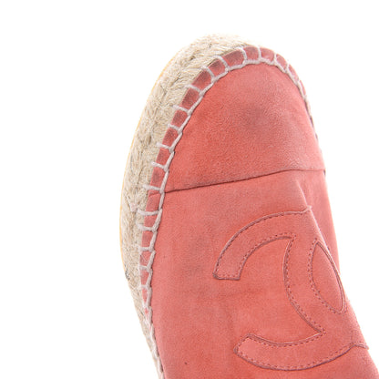 Chanel Suede CC Espadrilles 39 Pink 12 of 12