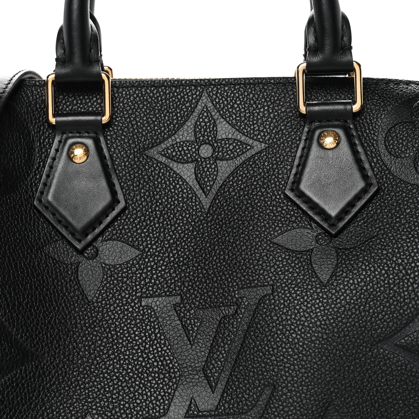 Empreinte Monogram Giant Speedy Bandouliere 25 Black