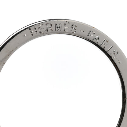 Hermes Palladium Cheval Key Ring 3 of 5