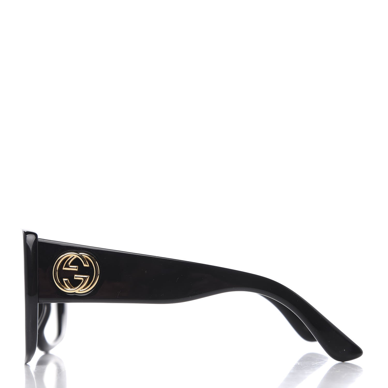 Gucci Acetate Square Frame Sunglasses GG0141S Black 3 of 8