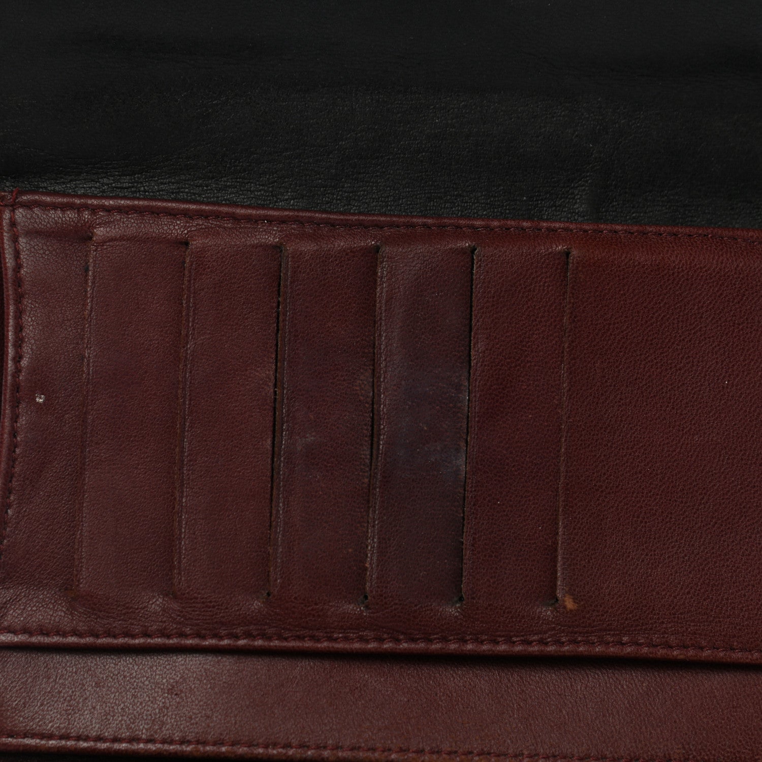 Chanel Lambskin Quilted Large Flap Wallet Black 14 of 14