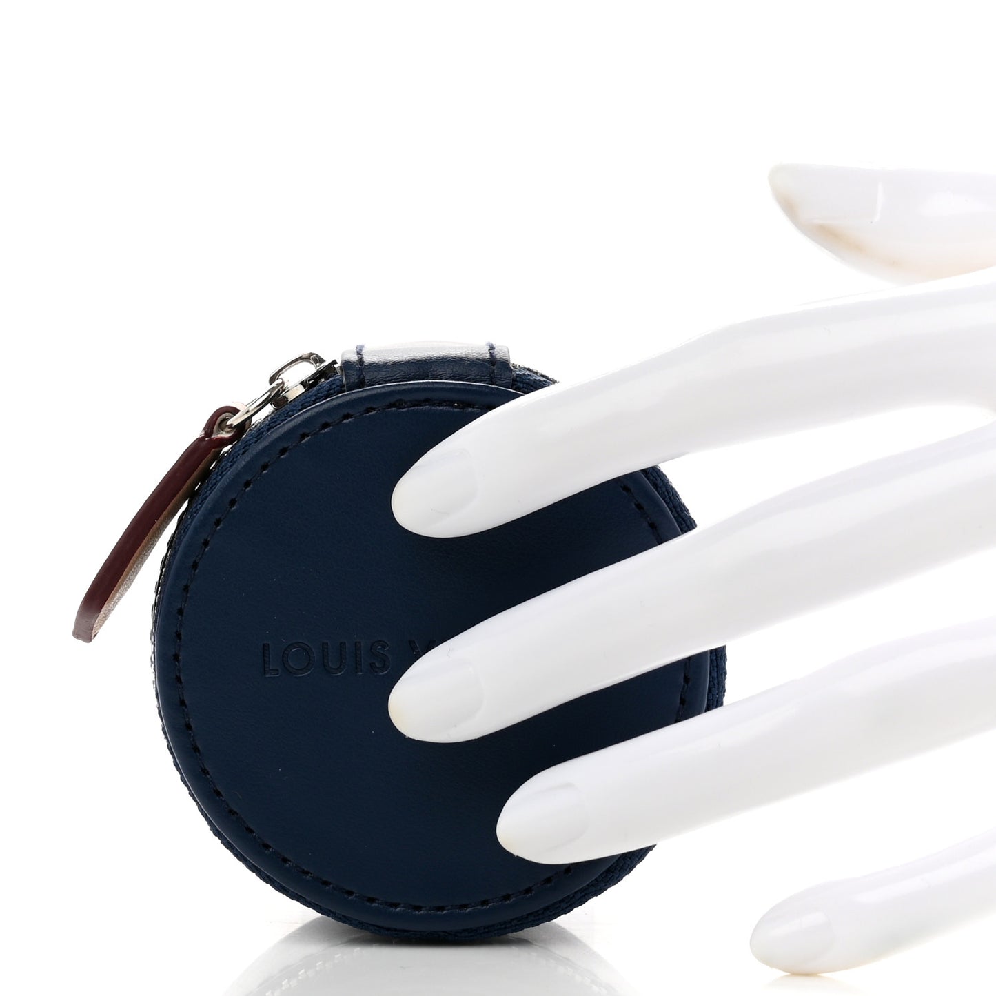 Acetate Monogram Escale Horizon Wireless Earphones Case Blue