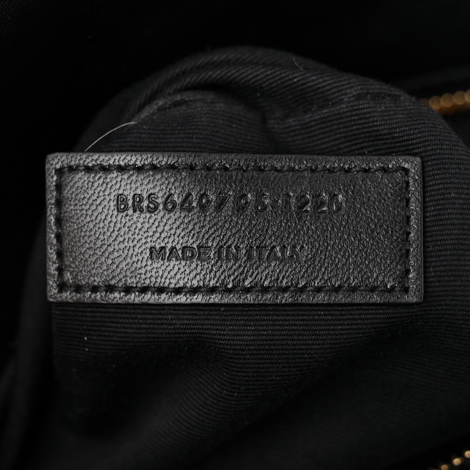 Saint Laurent Smooth Calfskin Le Maillon Satchel Black 7 of 14