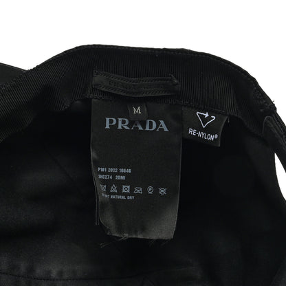 Prada Tessuto Nylon Logo Baseball Cap M Black 7 of 7