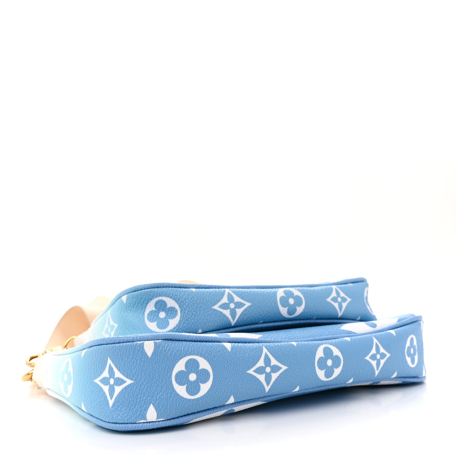 Louis Vuitton LOUIS VUITTON Monogram Giant By The Pool Multi Pochette Accessories Blue 4 of 14