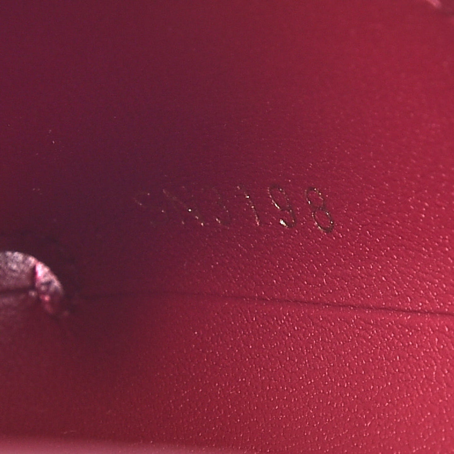 Monogram Small Kirigami Pochette Insert Fuchsia