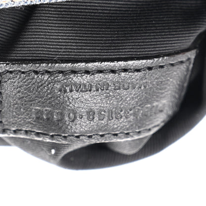 Saint Laurent Denim Suede Monogram Medium Niki Chain Satchel Blue Cinnamon 7 of 10