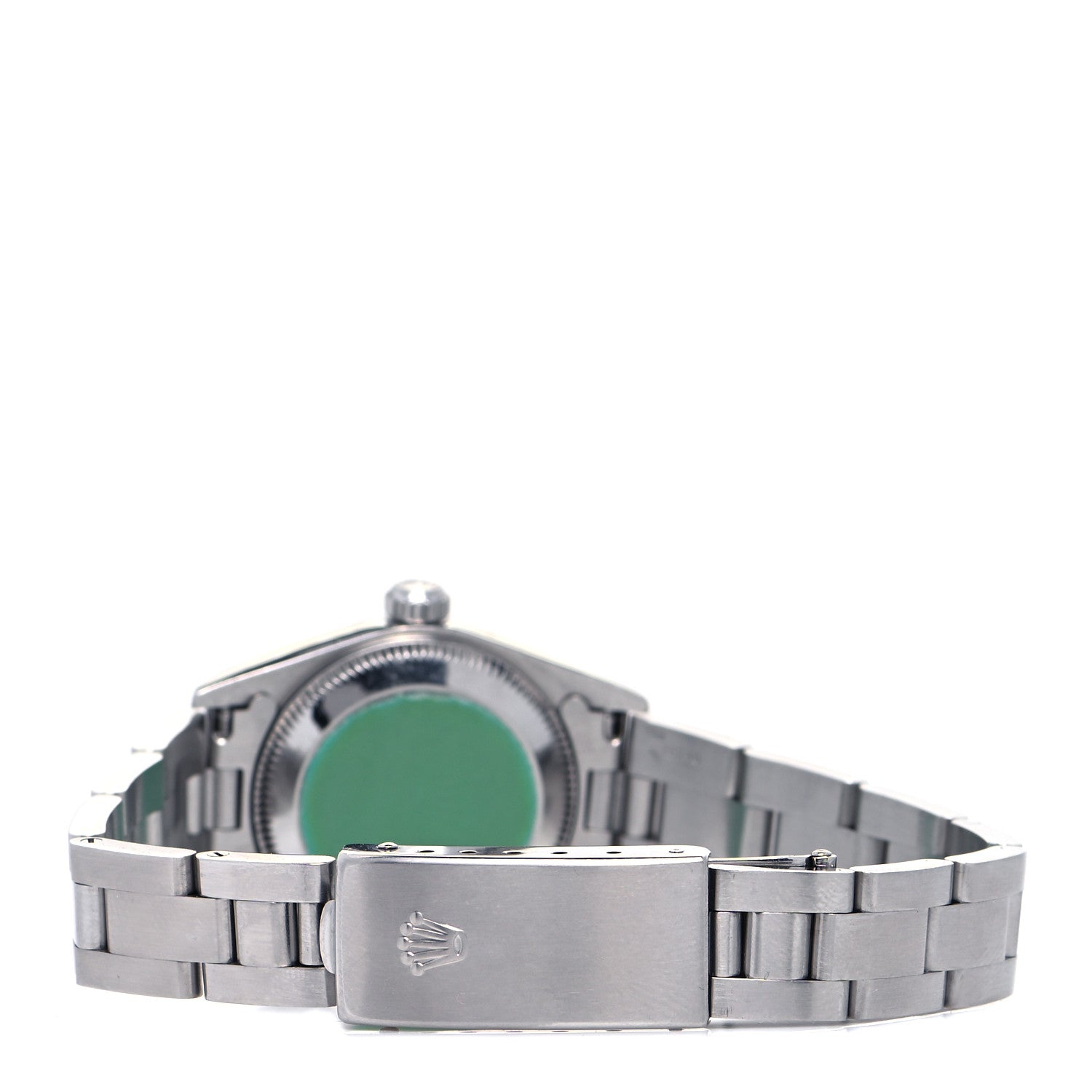 Rolex Stainless Steel 24mm Oyster Perpetual Watch Pink 76080 3 of 4