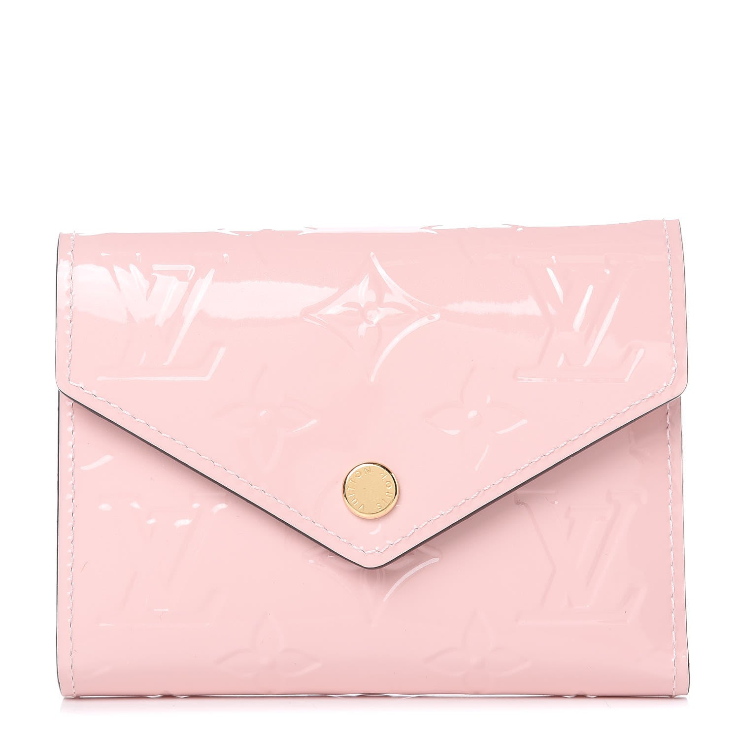 Louis Vuitton Vernis Victorine Wallet Rose Ballerine 1 of 8