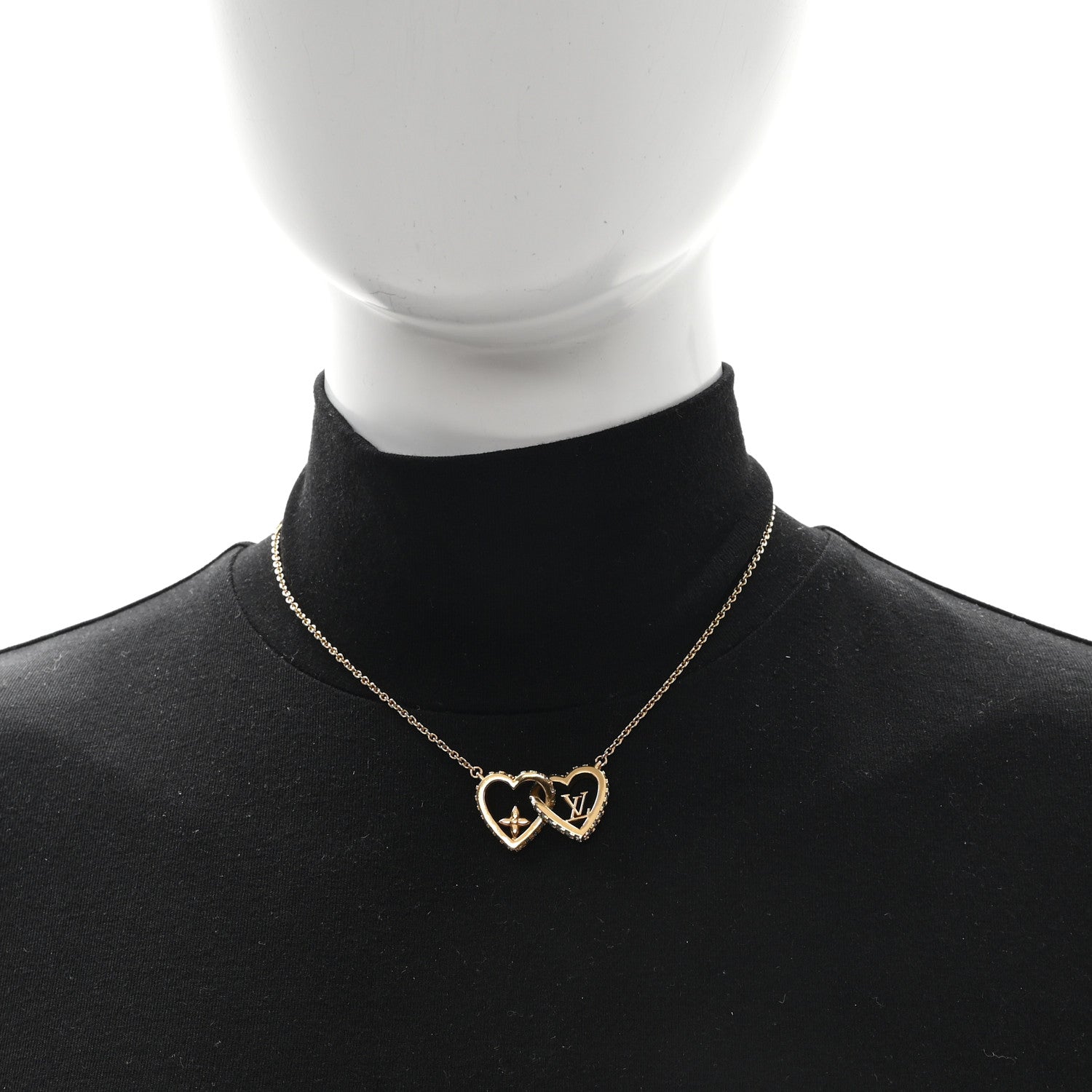 Louis Vuitton My LV Love Heart Necklace 1868669 – FASHIONPHILE