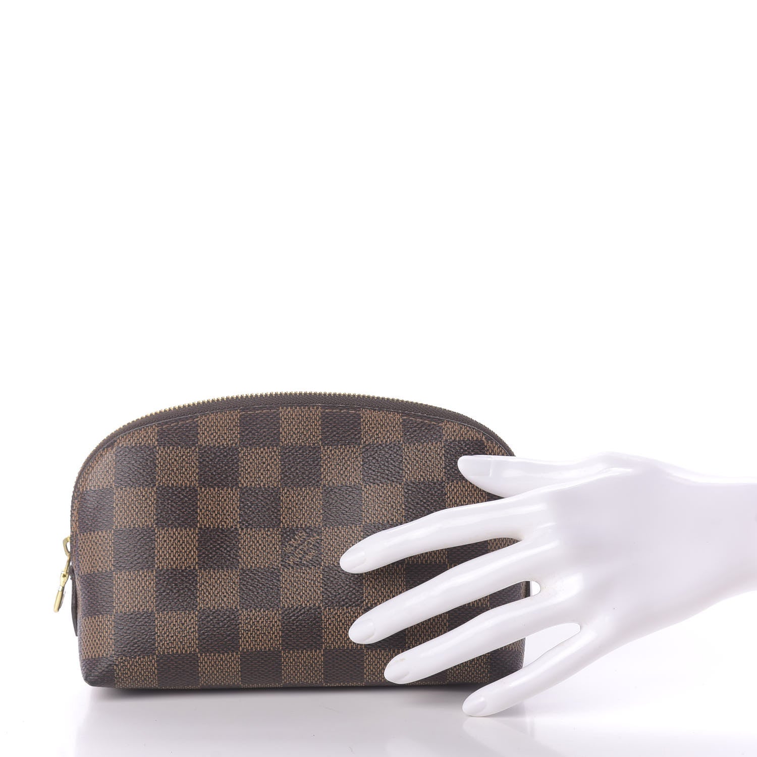 Louis Vuitton Damier Ebene Cosmetic Pouch 2 of 9