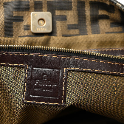 Fendi Zucca Small Holdall Tote Tobacco 6 of 9