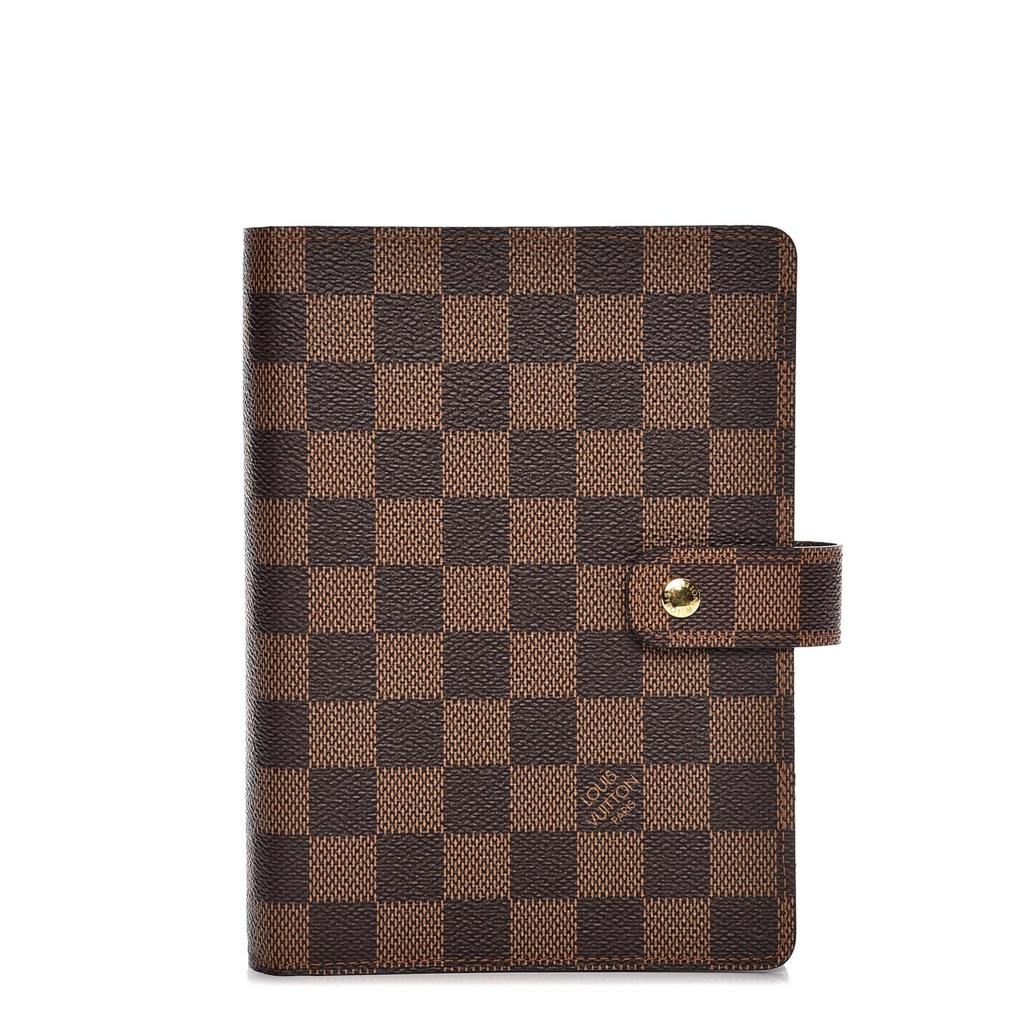 Damier Ebene Medium Ring Agenda Cover