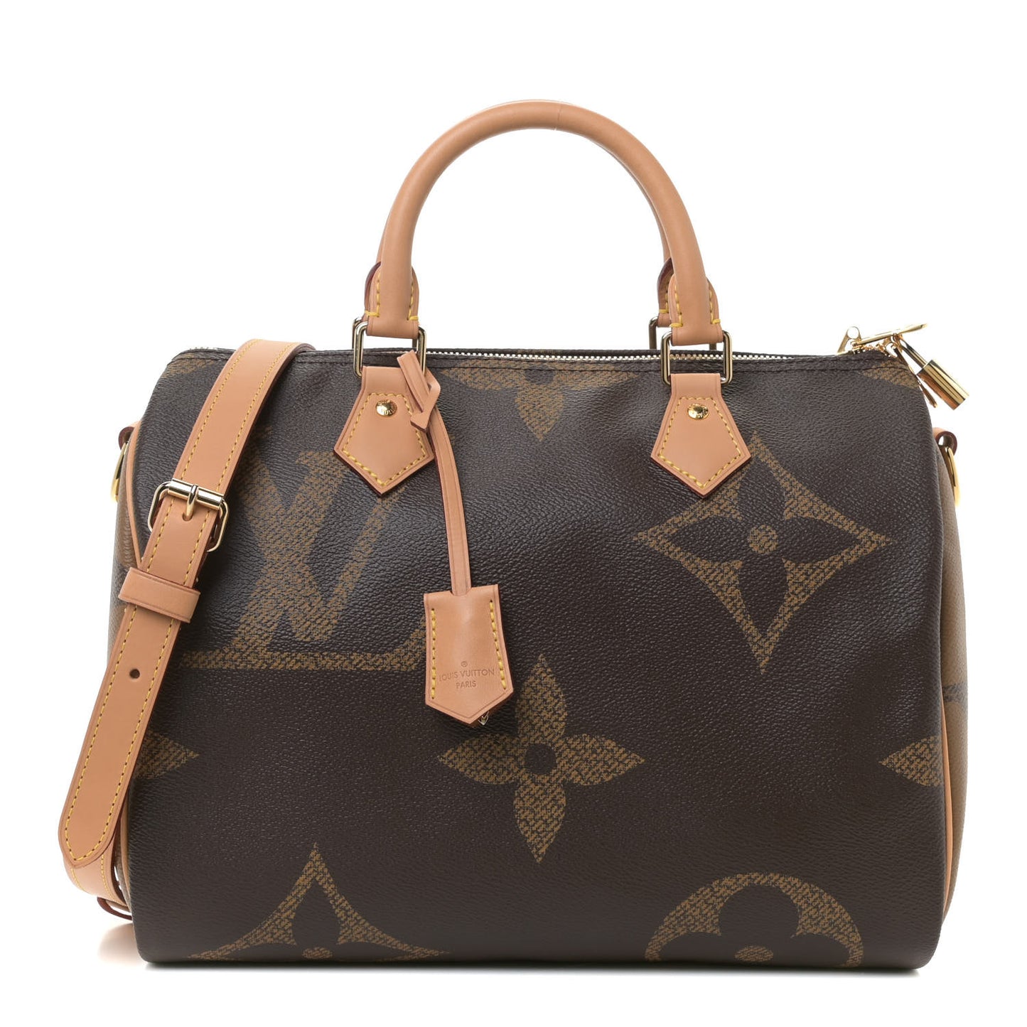Reverse Monogram Giant Speedy Bandouliere 30