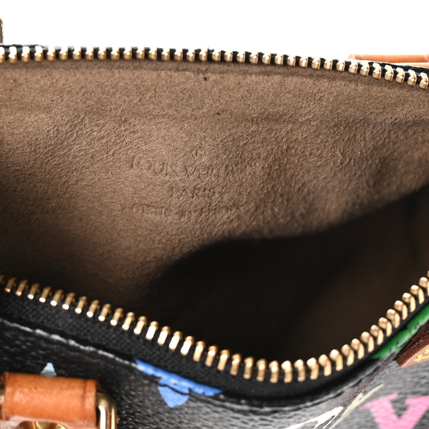Louis Vuitton Monogram Multicolor Mini Sac HL Speedy Black 6 of 10