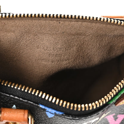 Louis Vuitton Monogram Multicolor Mini Sac HL Speedy Black 6 of 10