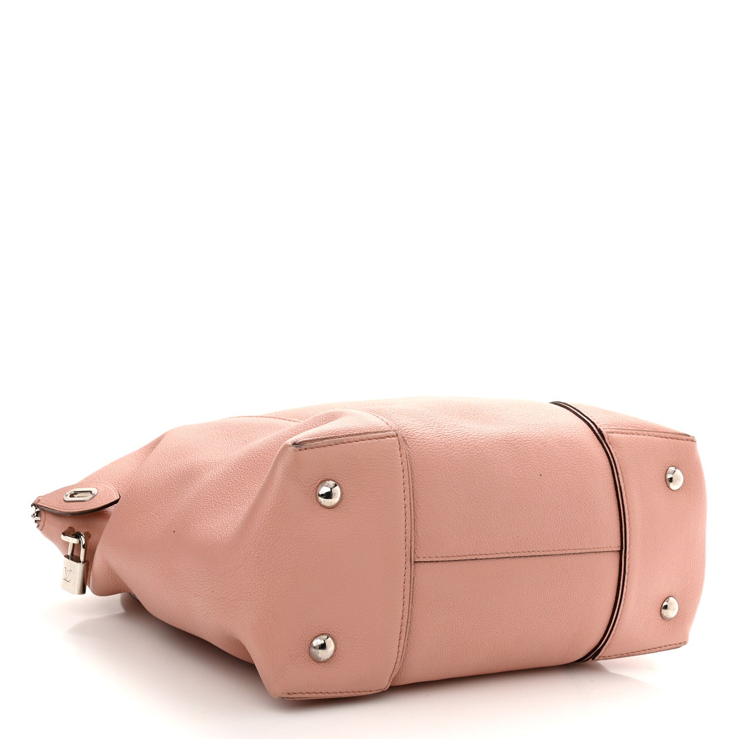 Louis Vuitton Veau Cachemire Soft Lockit MM Magnolia 4 of 22