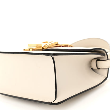 Gucci Calfskin Mini Sylvie Top Handle Bag White 10 of 10