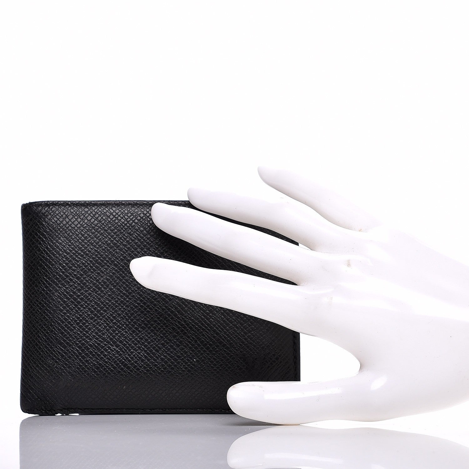 Louis Vuitton Taiga Billfold 6 Credit Card Wallet Ardoise 2 of 13