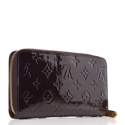 Louis Vuitton Vernis Zippy Wallet Amarante 3 of 8