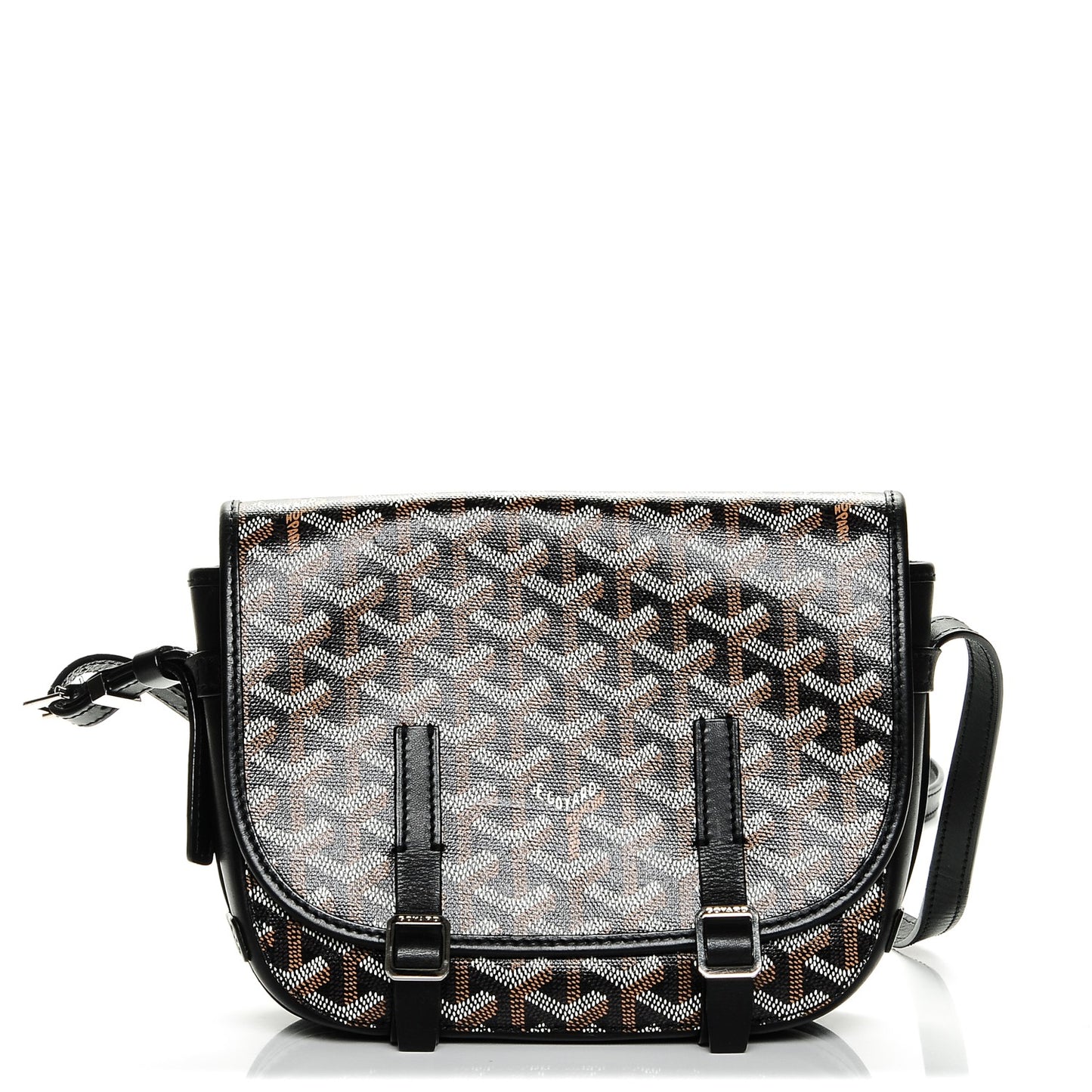 Goyardine Belvedere PM Messenger Black