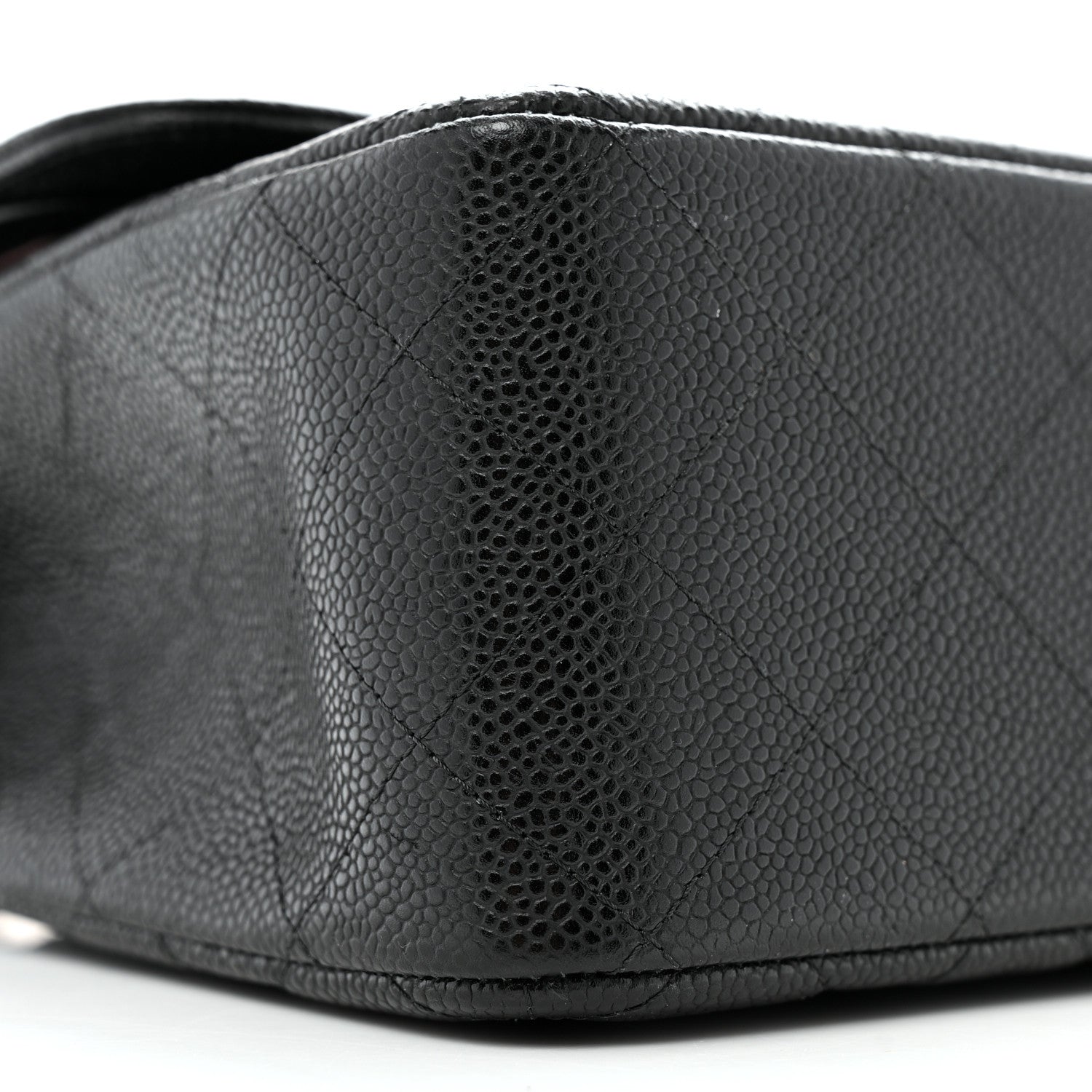 Chanel Caviar Quilted Jumbo Double Flap Black 9 of 11