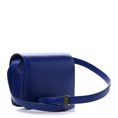 Celine Liege Calfskin Small Classic Box Flap Bag Indigo 2 of 4
