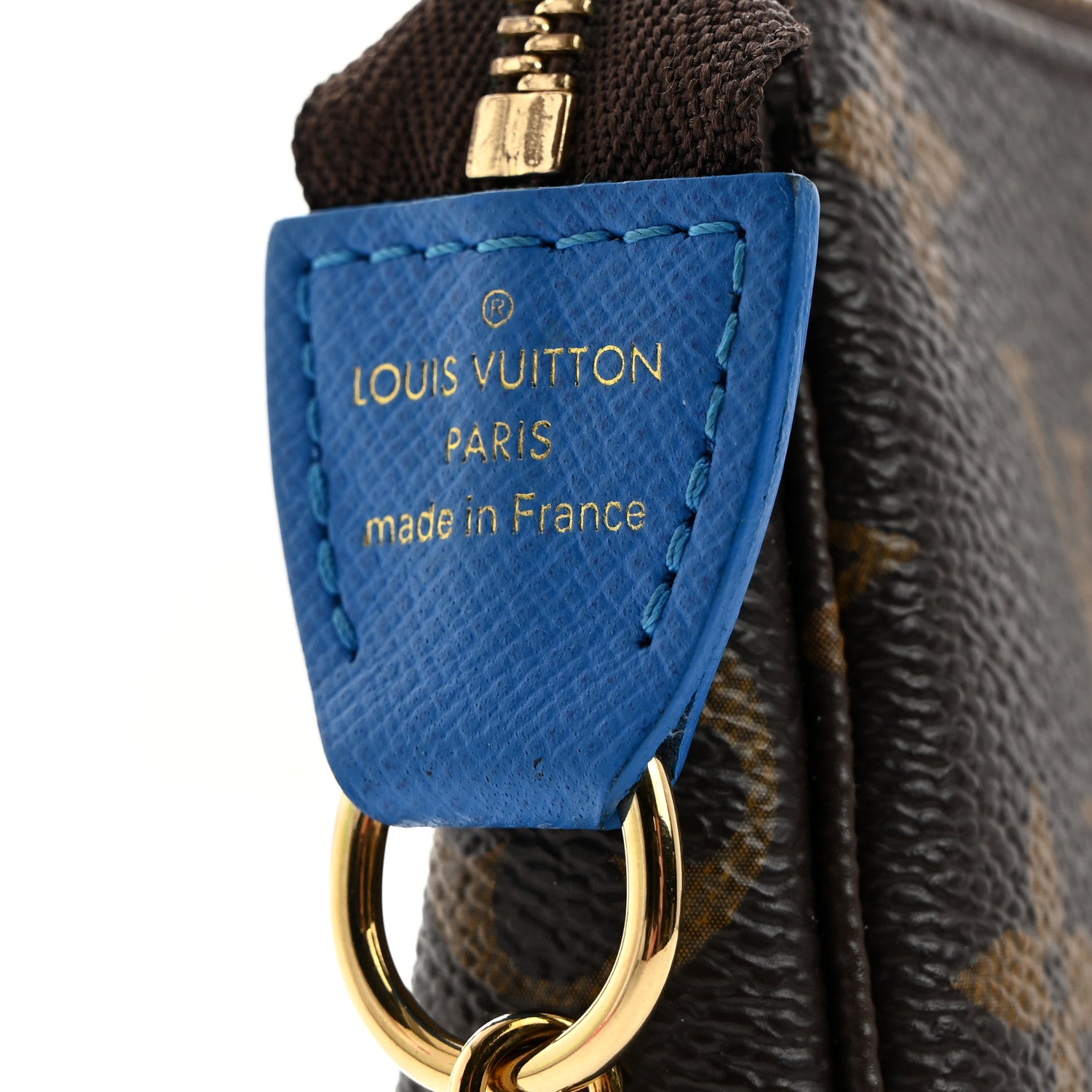 Louis Vuitton Monogram 2019 Christmas Animation Mini Venice Pochette Accessories Blue 6 of 7