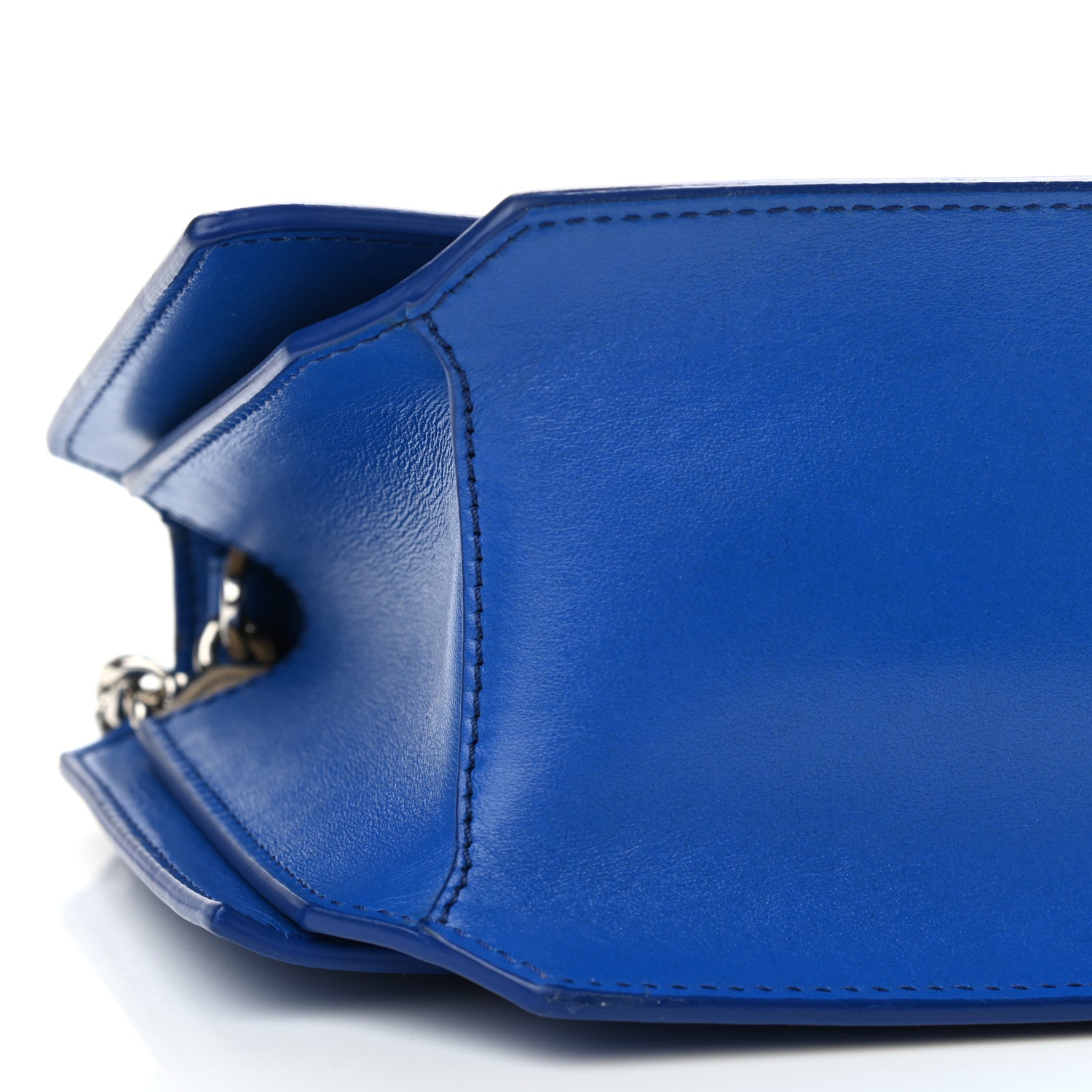 Givenchy Calfskin Bow Cut Chain Wallet Electric Blue 9 of 11