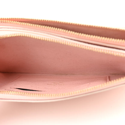 Louis Vuitton Empreinte Monogram Double Zip Pochette Rose 6 of 10