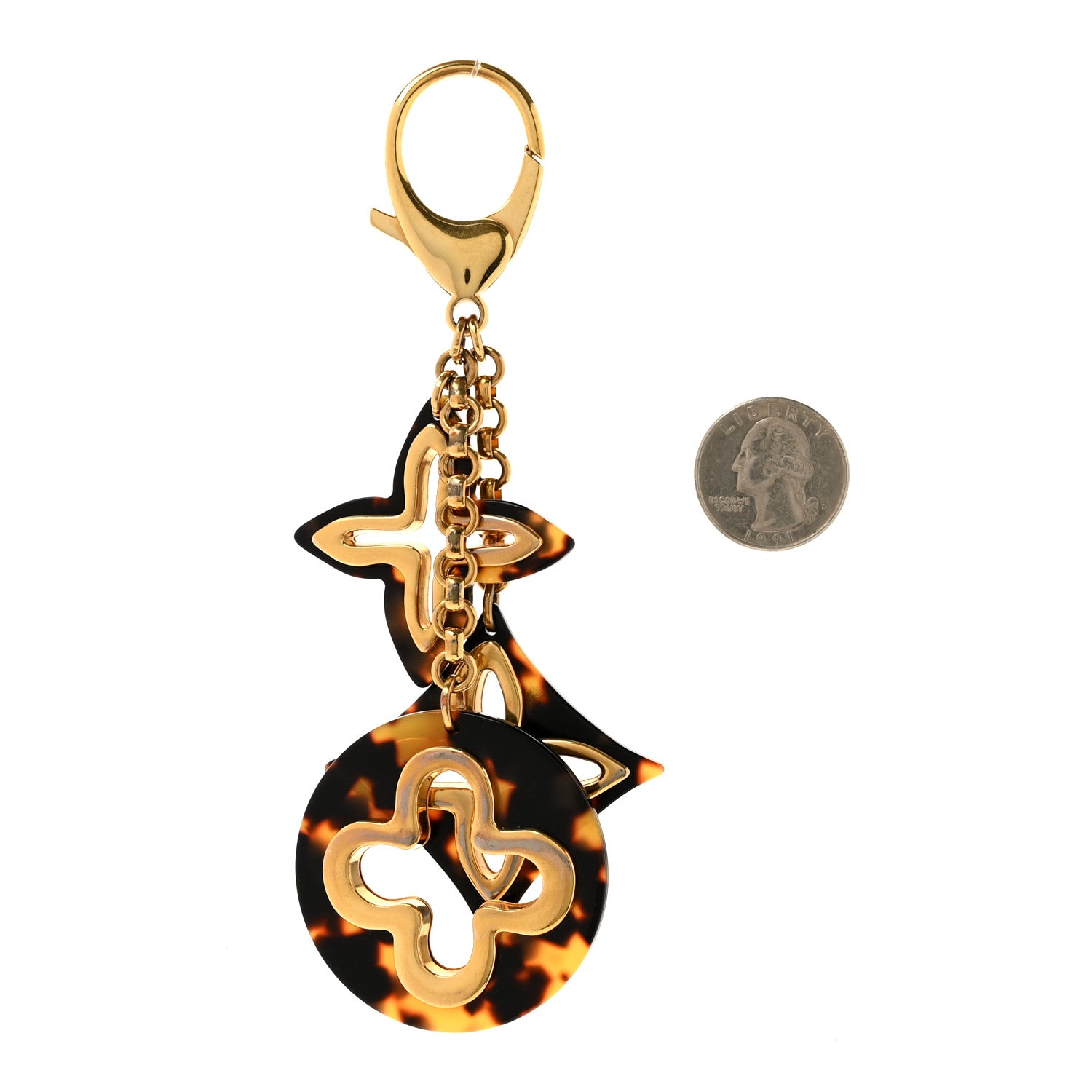 Louis Vuitton Insolence Bag Charm Ecaille 2 of 4