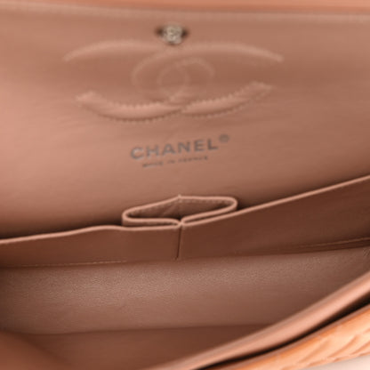 Chanel Patent Quilted Medium Double Flap Light Pink 6 of 12