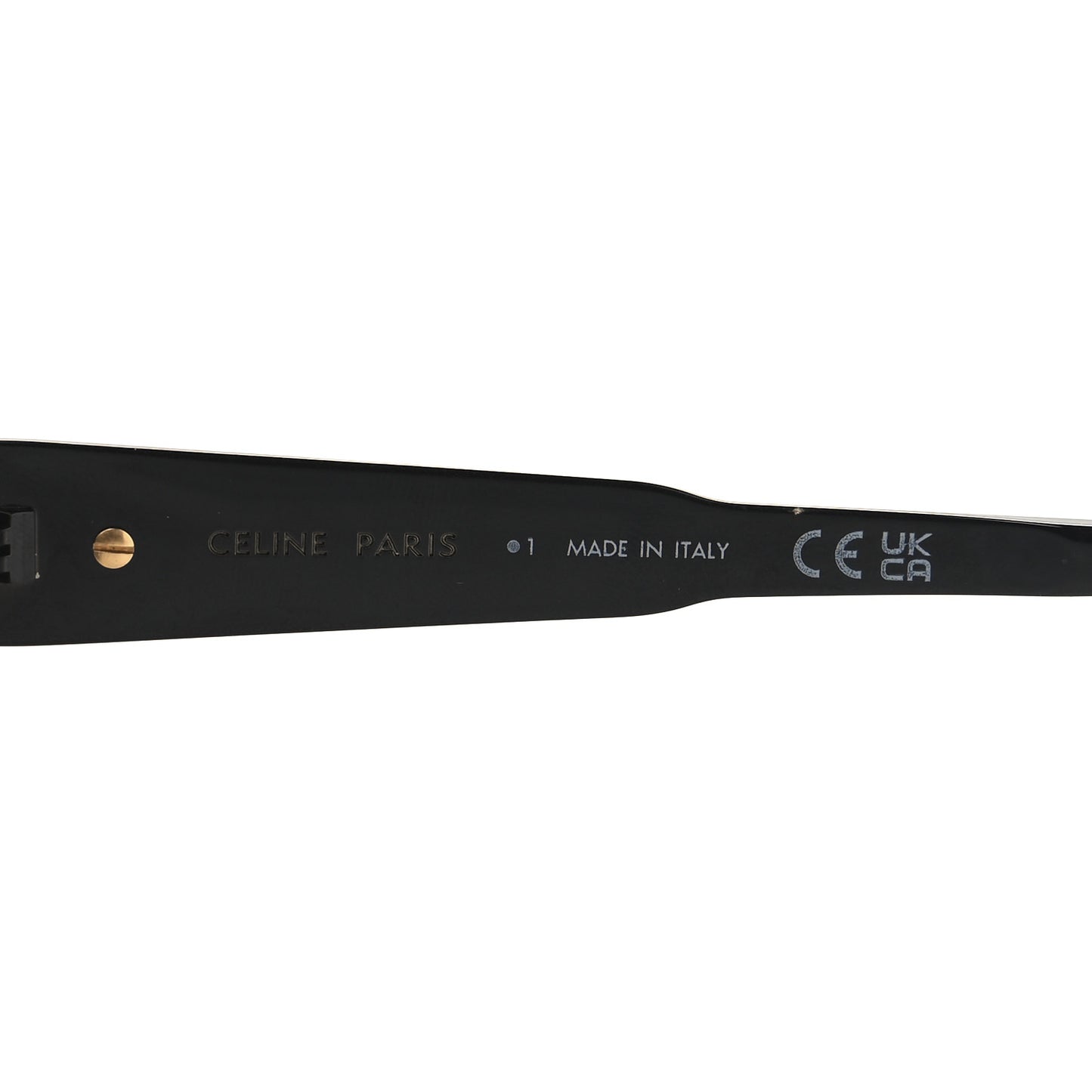Metal Triomphe 01 Sunglasses CL40235U Black Smoke