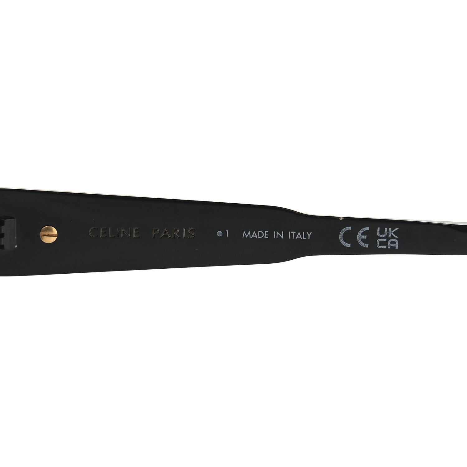Celine Metal Triomphe 01 Sunglasses CL40235U Black Smoke 5 of 7