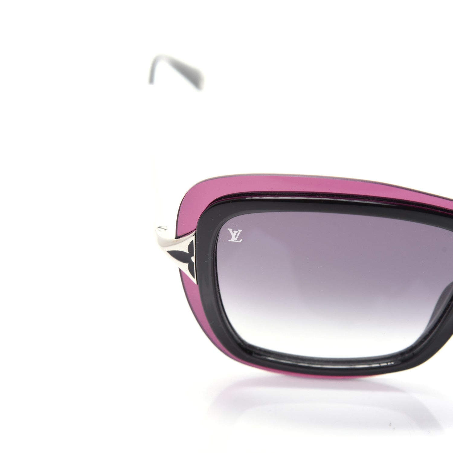 Louis Vuitton Sunglasses Z0324W Burgundy Black 7 of 8