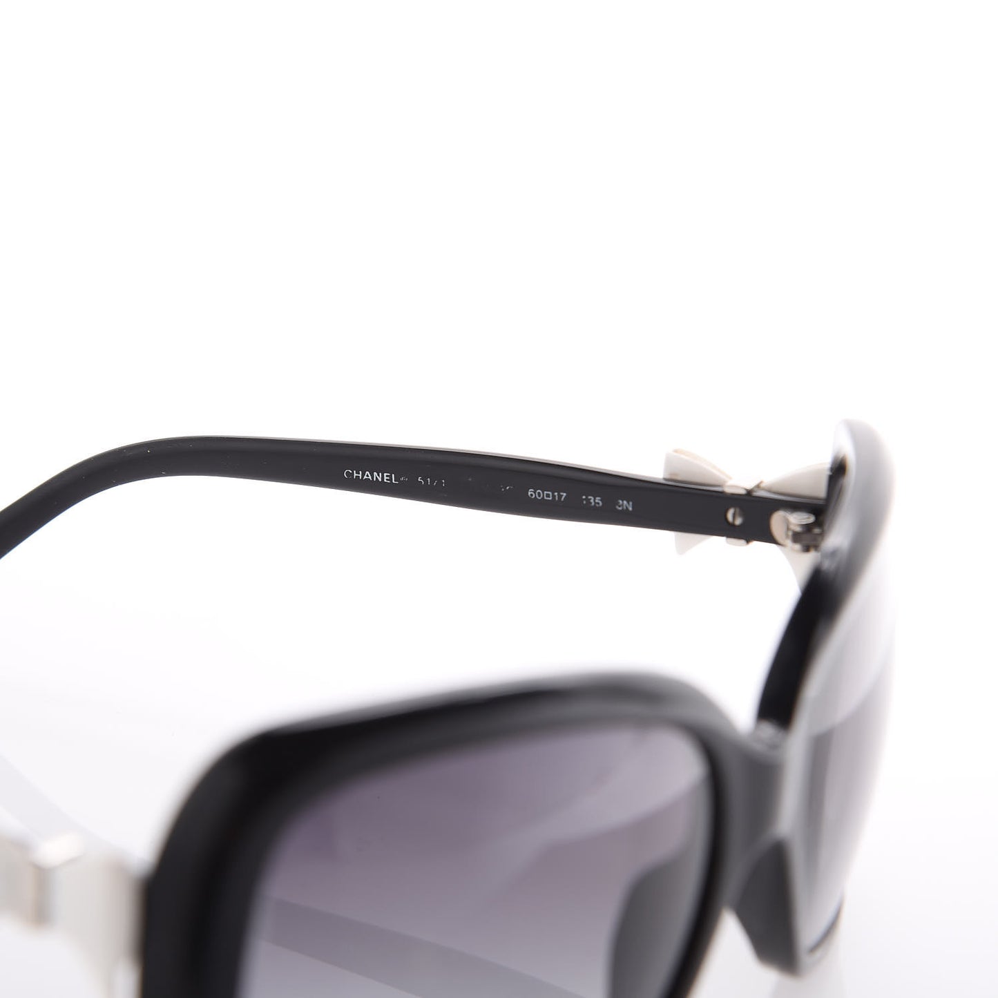 CC Bow Sunglasses 5171 Black White