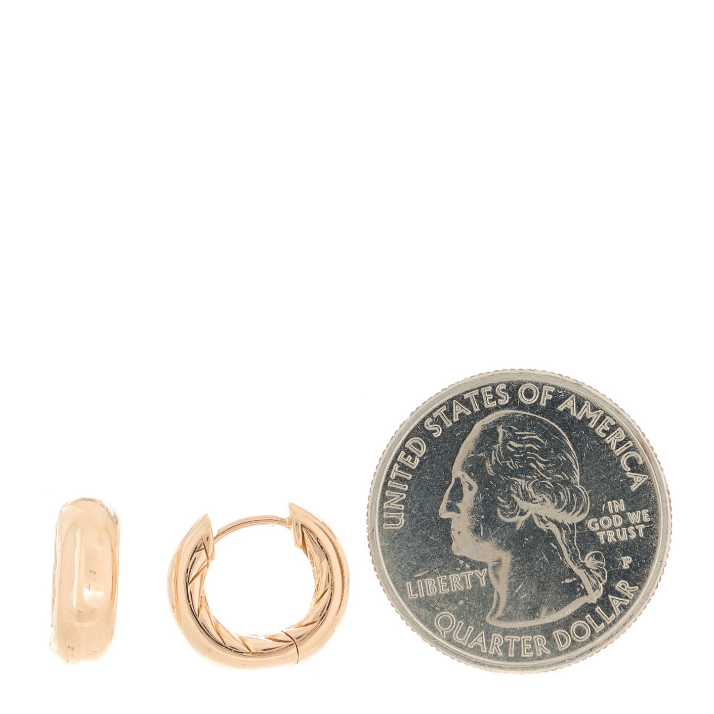 18K Rose Gold Mercer Micro Hoop Earrings