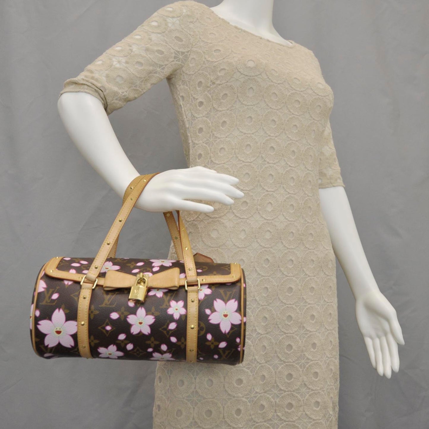 Monogram Cherry Blossom Papillon Brown
