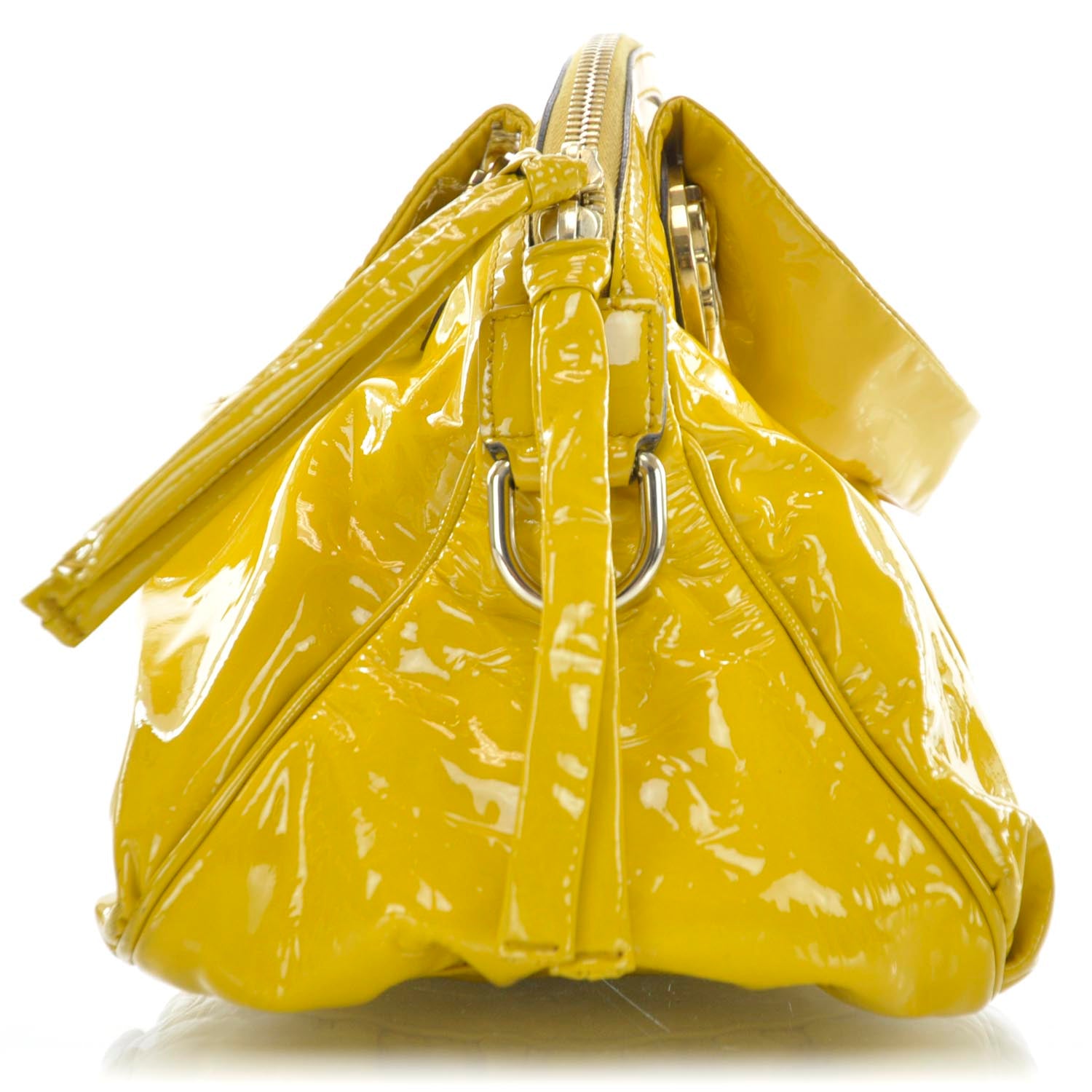 Gucci Patent Leather Hysteria Yellow 4 of 9