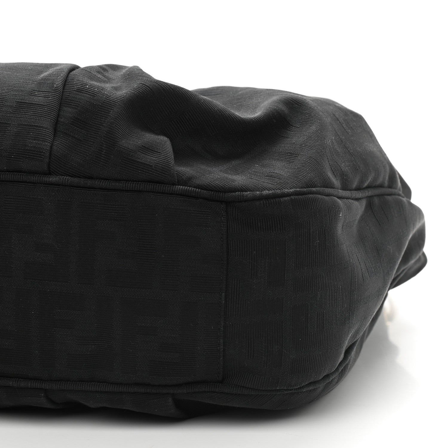 Fendi Zucca Enamel Mia Hobo Black 9 of 9