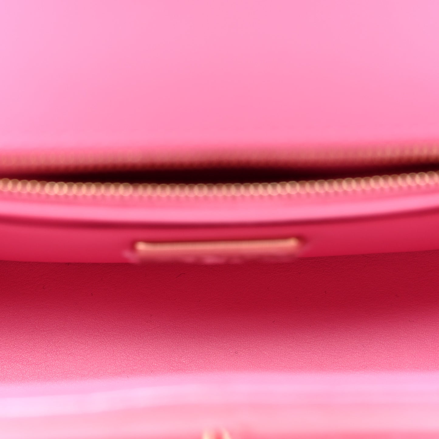 Shiny Alligator Ombre Mini Rectangular Flap Rose