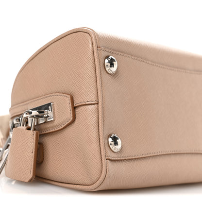 Prada Saffiano Lux Top Handle Crossbody Bag  Cammeo 9 of 10