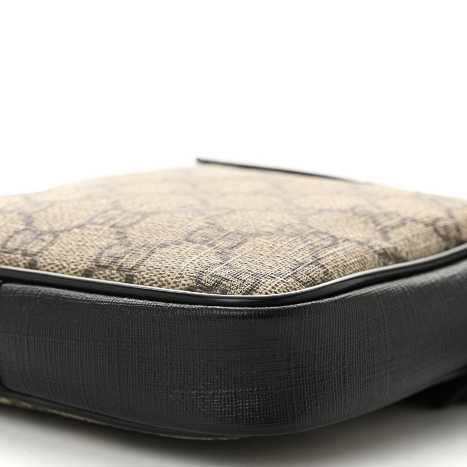 Gucci GG Supreme Monogram Web Belt Bag Black 11 of 11
