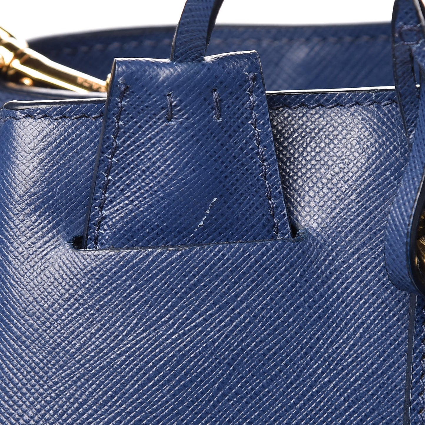 Saffiano Lux Medium Tote Bluette