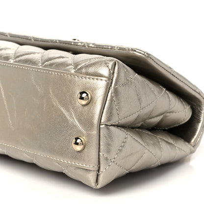 Chanel Metallic Aged Calfskin Quilted Mini Coco Handle Flap Gold 11 of 11