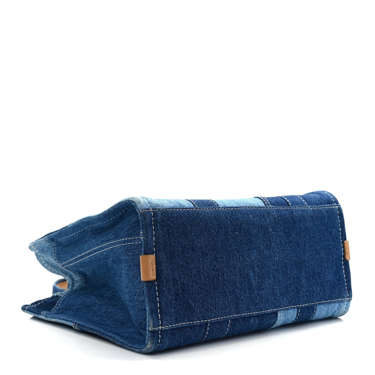 Denim Canvas Medium The Tote Bag Blue