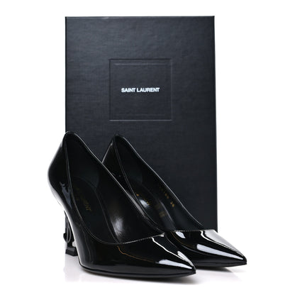 Saint Laurent Patent Opyum 85 Pumps Black 36 Black 10 of 10