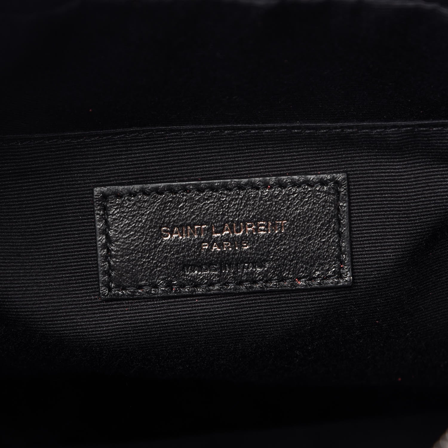 Saint Laurent Calfskin Matelasse Monogram Lou Camera Bag Red 6 of 10